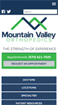 Mobile Screenshot of mountainvalleyortho.com